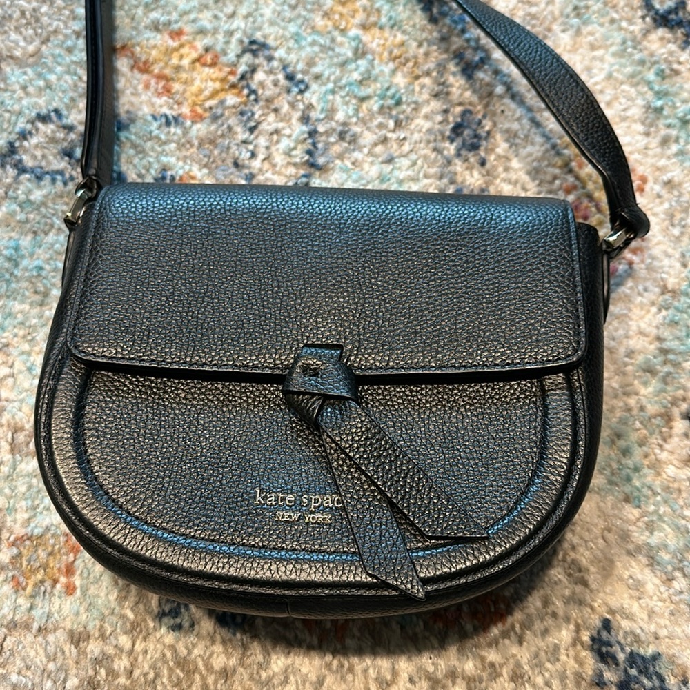 Leather Kate Spade crossbody purse